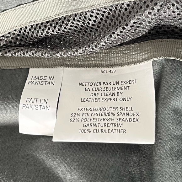 Bod & Christensen XXL Black Fall Jacket with Leather Trim - Picture 12 of 16